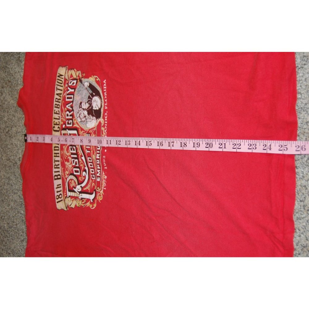 Vintage 1992 Rosie O'Grady's Good Time Emporium Orlando T-Shirt Men's XL - Picture 7 of 8